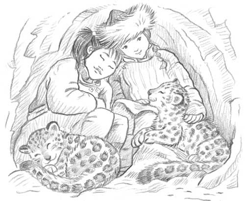 Иллюстрация к книге — Рождественские истории. Девочка из лунного света [i_002.jpg]