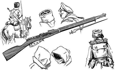 Иллюстрация к книге — Огнестрельное оружие XIX-XX веков. От митральезы до &quot;Большой Берты&quot; [i_026.jpg]