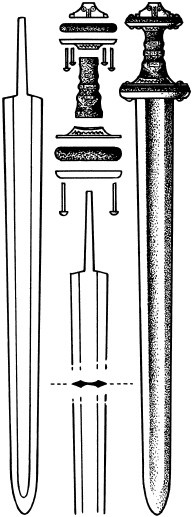 Иллюстрация к книге — Средневековый воин. Вооружение времен Карла Великого и Крестовых походов [_06.jpg]