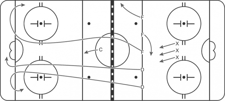 Иллюстрация к книге — Библия хоккейного тренера. Тактика и стратегия от 16 хоккейных топ-тренеров США [i_054.jpg]