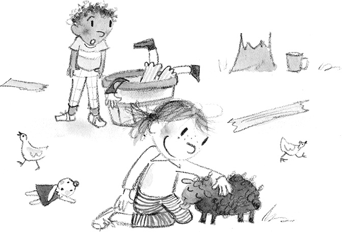 Иллюстрация к книге — Дори и чёрный барашек [i_073.jpg]