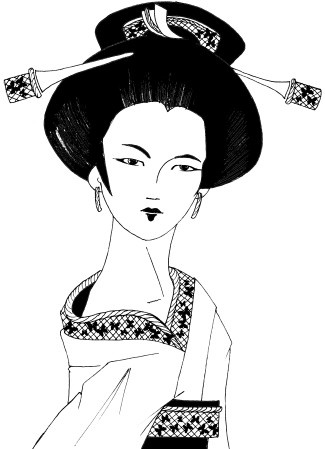 Иллюстрация к книге — Школа гейши. Искусство держать лицо [i_017.jpg]