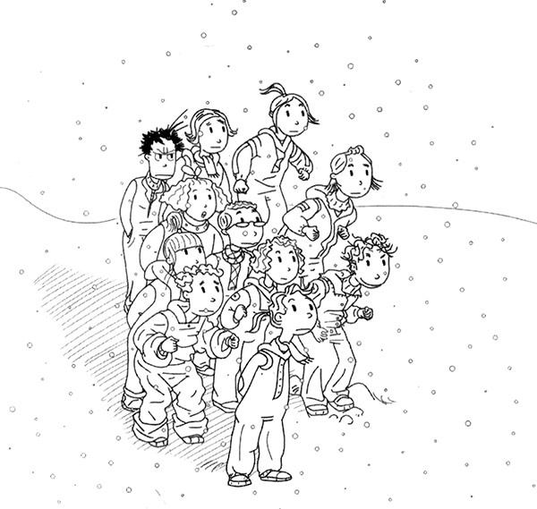 Иллюстрация к книге — Элла в Лапландии [i_001.jpg]