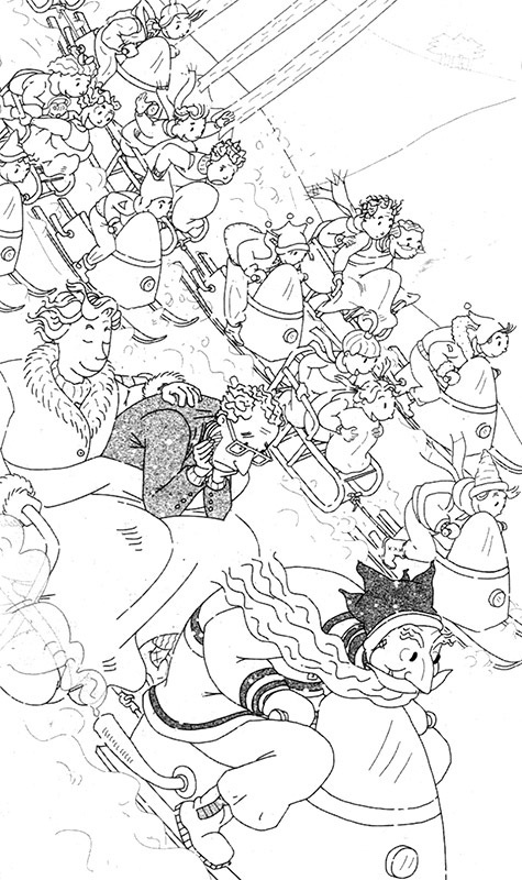 Иллюстрация к книге — Элла в Лапландии [i_003.jpg]