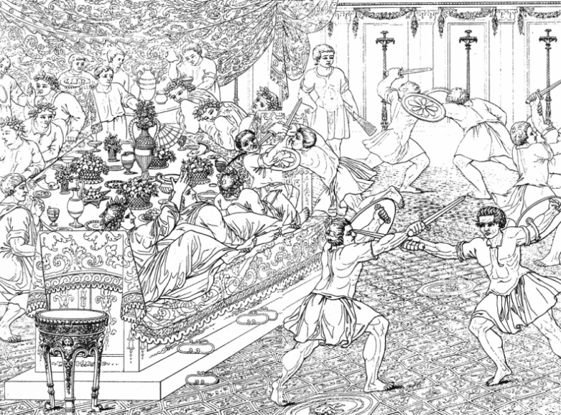 Иллюстрация к книге — Таинства кулинарии. Гастрономическое великолепие Античного мира [i_036.jpg]