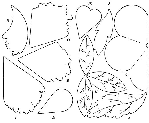 Иллюстрация к книге — Букеты. Искусственные цветы [i_031.jpg]