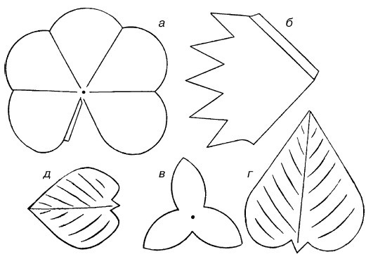 Иллюстрация к книге — Букеты. Искусственные цветы [i_035.jpg]