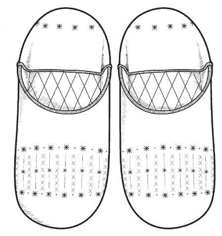 Иллюстрация к книге — Обувь для дома своими руками [i_090.jpg]