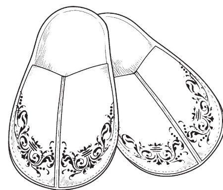 Иллюстрация к книге — Обувь для дома своими руками [i_095.jpg]