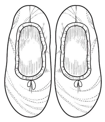 Иллюстрация к книге — Обувь для дома своими руками [i_108.jpg]