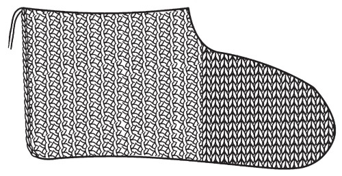 Иллюстрация к книге — Обувь для дома своими руками [i_165.jpg]