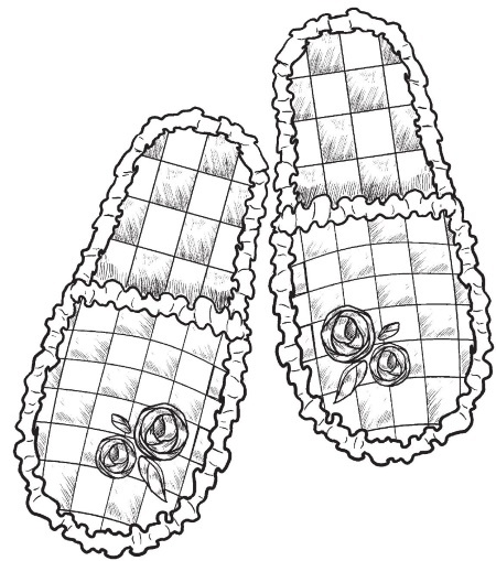 Иллюстрация к книге — Обувь для дома своими руками [i_235.jpg]