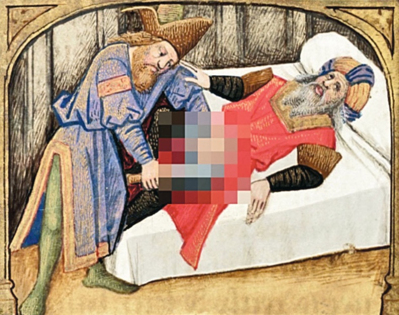 Иллюстрация к книге — Омерзительное искусство. Юмор и хоррор шедевров живописи [i_027.jpg]