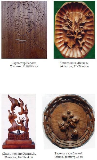 Иллюстрация к книге — Уроки искусного резчика. Вырезаем из дерева фигурки людей и животных, посуду, статуэтки [i_327.jpg]