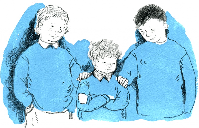 Иллюстрация к книге — Новые рассказы про Франца и футбол [i_003.jpg]