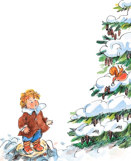 Иллюстрация к книге — Папа, мама, бабушка и восемь детей в деревне, или Маленький подарок Антона [i_013.jpg]