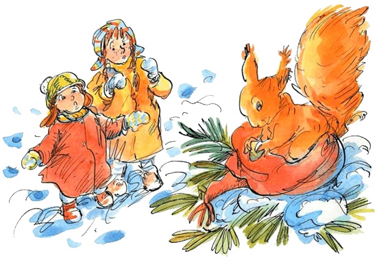 Иллюстрация к книге — Папа, мама, бабушка и восемь детей в деревне, или Маленький подарок Антона [i_014.jpg]