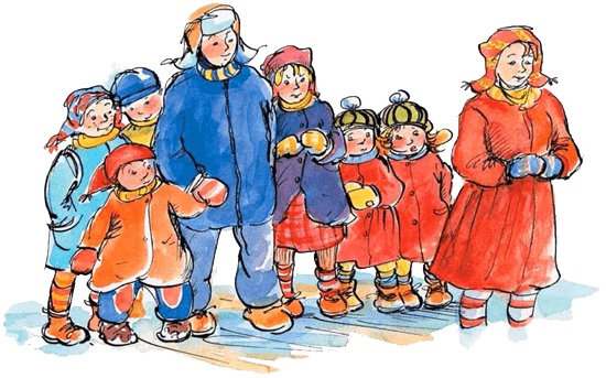 Иллюстрация к книге — Папа, мама, бабушка и восемь детей в деревне, или Маленький подарок Антона [i_017.jpg]