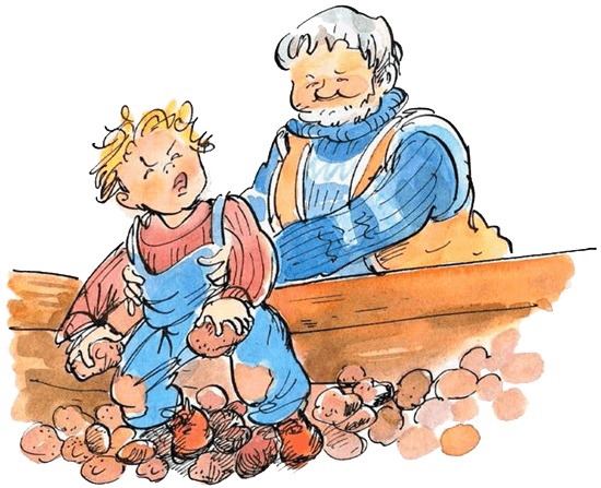 Иллюстрация к книге — Папа, мама, бабушка и восемь детей в деревне, или Маленький подарок Антона [i_022.jpg]