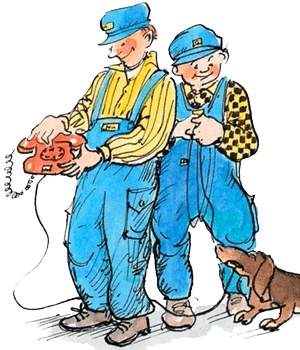 Иллюстрация к книге — Папа, мама, бабушка и восемь детей в деревне, или Маленький подарок Антона [i_027.jpg]