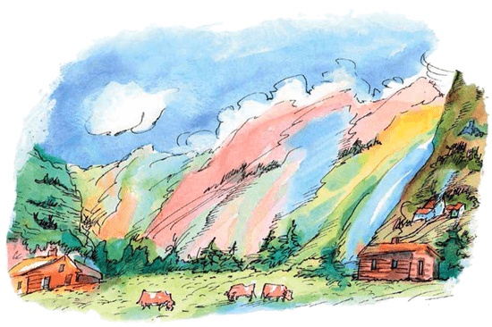 Иллюстрация к книге — Папа, мама, бабушка и восемь детей в деревне, или Маленький подарок Антона [i_034.jpg]