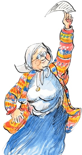 Иллюстрация к книге — Папа, мама, бабушка и восемь детей в деревне, или Маленький подарок Антона [i_038.jpg]