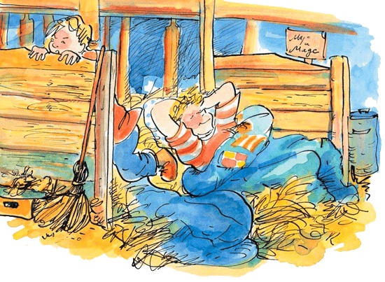 Иллюстрация к книге — Папа, мама, бабушка и восемь детей в деревне, или Маленький подарок Антона [i_044.jpg]