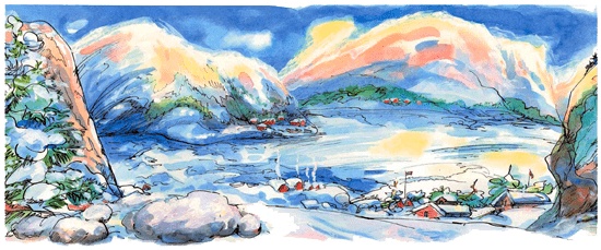 Иллюстрация к книге — Папа, мама, бабушка и восемь детей в деревне, или Маленький подарок Антона [i_049.jpg]