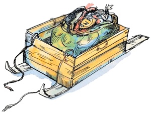 Иллюстрация к книге — Папа, мама, бабушка и восемь детей в деревне, или Маленький подарок Антона [i_051.jpg]