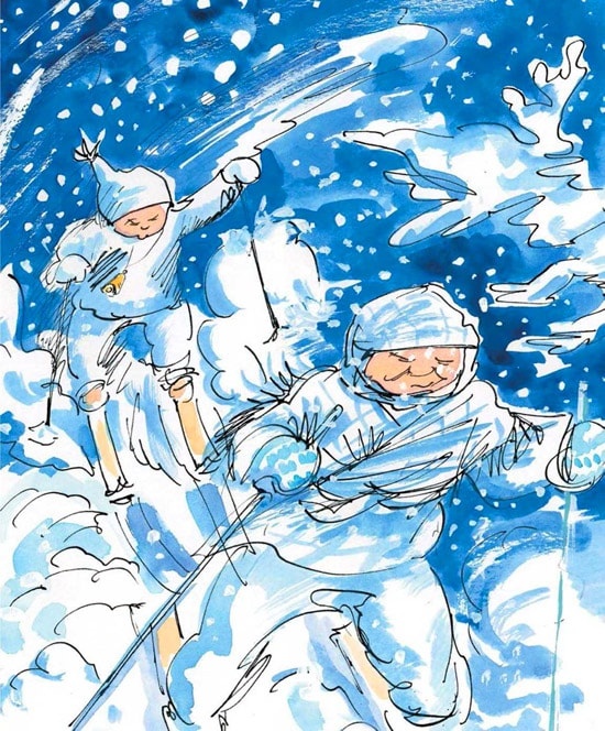 Иллюстрация к книге — Папа, мама, бабушка и восемь детей в деревне, или Маленький подарок Антона [i_065.jpg]