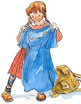 Иллюстрация к книге — Папа, мама, бабушка и восемь детей в деревне, или Маленький подарок Антона [i_089.jpg]