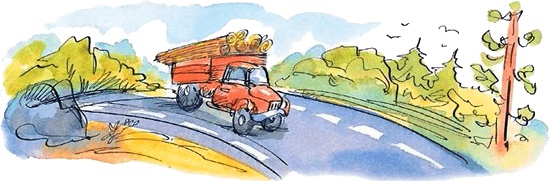 Иллюстрация к книге — Папа, мама, бабушка и восемь детей в деревне, или Маленький подарок Антона [i_105.jpg]