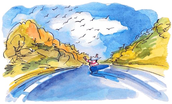 Иллюстрация к книге — Папа, мама, бабушка и восемь детей в деревне, или Маленький подарок Антона [i_116.jpg]