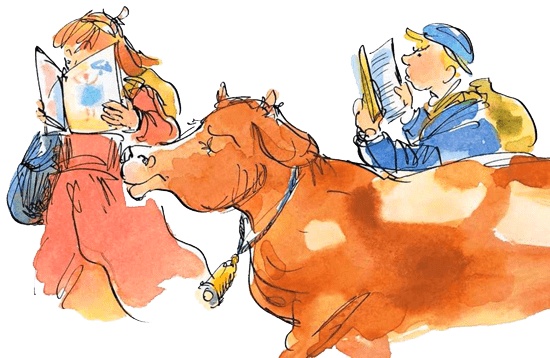 Иллюстрация к книге — Папа, мама, бабушка и восемь детей в деревне, или Маленький подарок Антона [i_120.jpg]