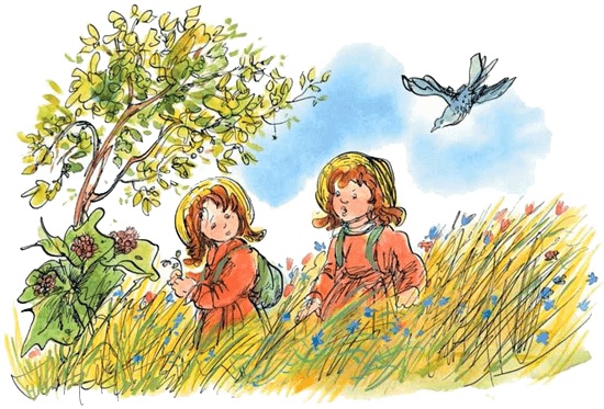 Иллюстрация к книге — Папа, мама, бабушка и восемь детей в деревне, или Маленький подарок Антона [i_137.jpg]