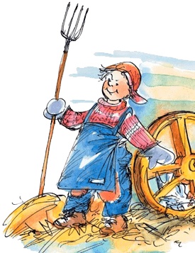 Иллюстрация к книге — Папа, мама, бабушка и восемь детей в деревне, или Маленький подарок Антона [i_144.jpg]