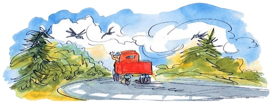 Иллюстрация к книге — Папа, мама, бабушка и восемь детей в деревне, или Маленький подарок Антона [i_160.jpg]