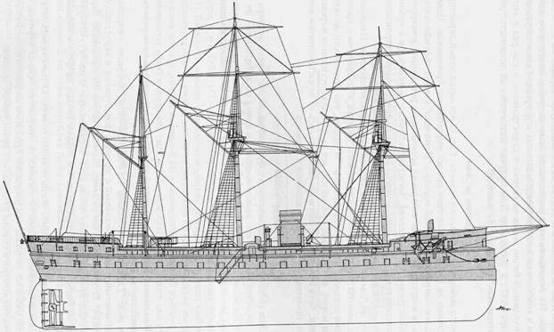 Иллюстрация к книге — Линкоры Британской империи. Часть 1. Пар, парус и броня Уцененный товар (№1) [pic_2.jpg]