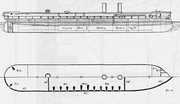 Иллюстрация к книге — Линкоры Британской империи. Часть 1. Пар, парус и броня Уцененный товар (№1) [pic_29.jpg]