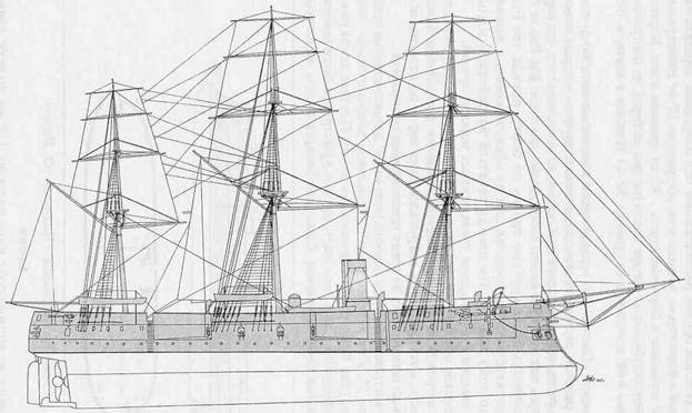 Иллюстрация к книге — Линкоры Британской империи. Часть 1. Пар, парус и броня Уцененный товар (№1) [pic_45.jpg]