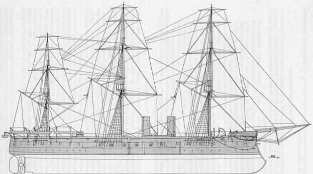 Иллюстрация к книге — Линкоры Британской империи. Часть 1. Пар, парус и броня Уцененный товар (№1) [pic_56.jpg]