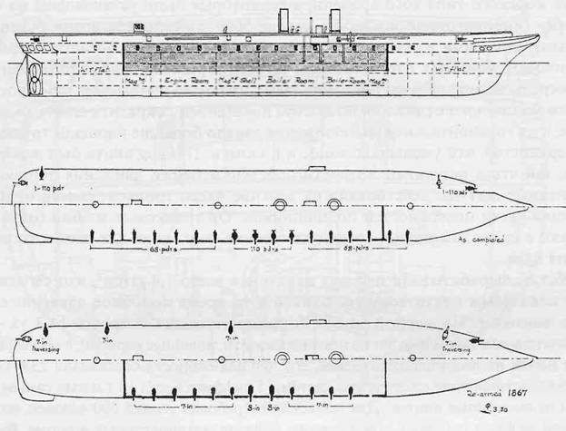 Иллюстрация к книге — Линкоры Британской империи. Часть 1. Пар, парус и броня Уцененный товар (№1) [pic_9.jpg]