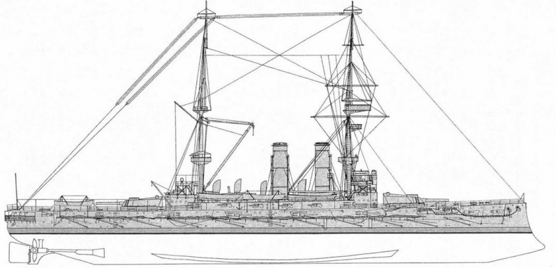 Иллюстрация к книге — Линкоры Британской империи. Часть 5. На рубеже столетий [pic_17.jpg]