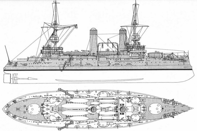 Иллюстрация к книге — Линкоры Британской империи. Часть 5. На рубеже столетий [pic_24.jpg]