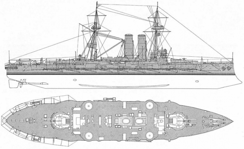 Иллюстрация к книге — Линкоры Британской империи. Часть 5. На рубеже столетий [pic_41.jpg]