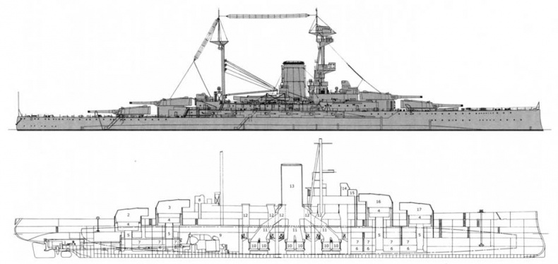 Иллюстрация к книге — Линкоры Британской империи. Часть 7. Эпоха дредноутов [pic_46.jpg]