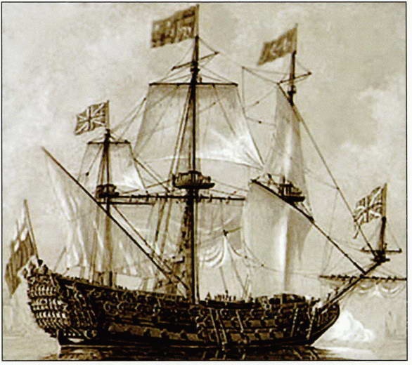 Иллюстрация к книге — Все переломные сражения парусного флота. От Великой Армады до Трафальгара [i_049.jpg]