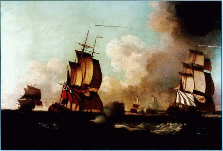 Иллюстрация к книге — Все переломные сражения парусного флота. От Великой Армады до Трафальгара [i_087.jpg]