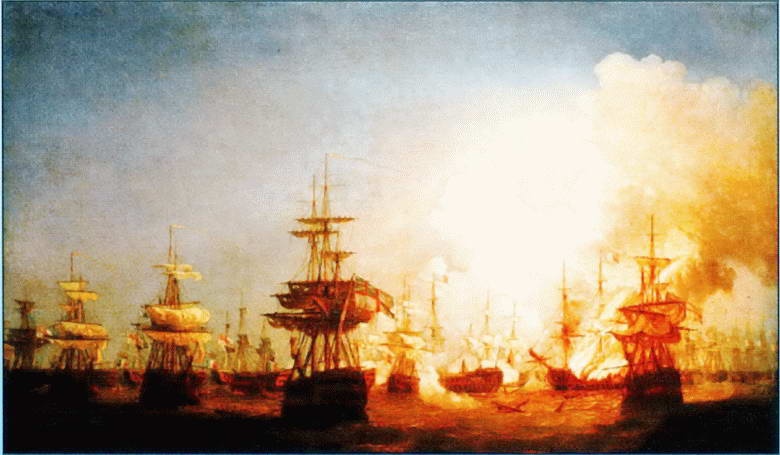 Иллюстрация к книге — Все переломные сражения парусного флота. От Великой Армады до Трафальгара [i_131.jpg]