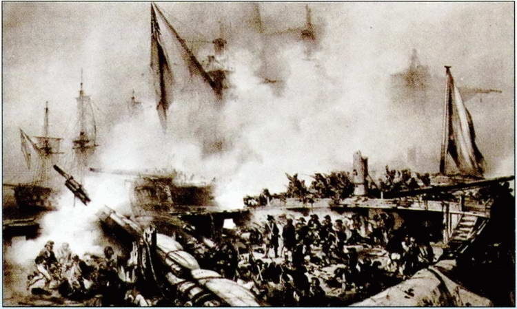 Иллюстрация к книге — Все переломные сражения парусного флота. От Великой Армады до Трафальгара [i_133.jpg]